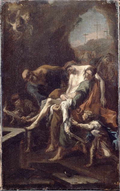 The Entombment of Christ by Alessandro Magnasco
